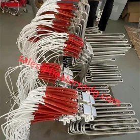 Netherlands Customer 200pcs Flat Fryer Heating Element Made Are Ready