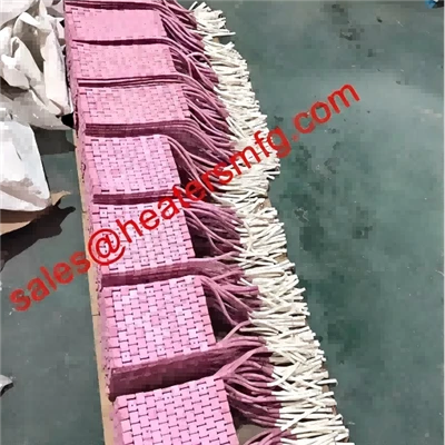 The SriLanka Customer 100pcs Flexible Ceramic Heater Pad Has Completed