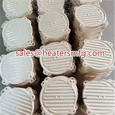 The Singapore Customer 600pcs Round Ceramic Infrared Heating Element Has Comp...