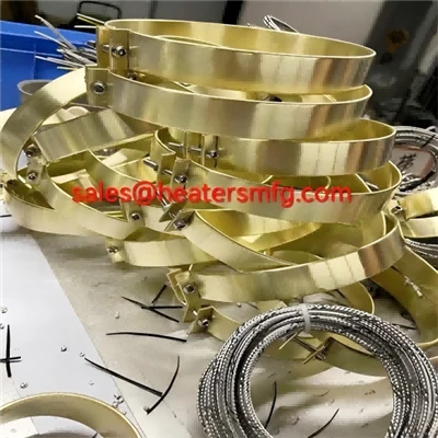 The Malaysia Customer 200pcs Sealed Brass Band Heaters Has Completed