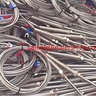 Indonesia Customer 100pcs PT100 Sensors Thermocouples Made Are Ready