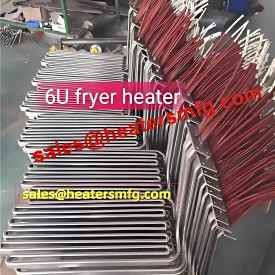 Thailand Customer 50pcs 6U Fryer Heater Made Are Ready