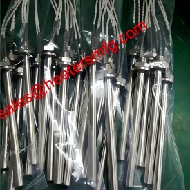 Singapore Customer 20pcs Flange Cartridge Heater Made Are Ready