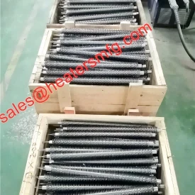 Russian Customer Buy 500pcs Finned Heater From Shenglong Heating Element Factory