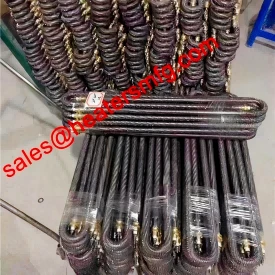Israel Customer 400pcs U Shape Finned Air Tubular Heater Made Are Ready