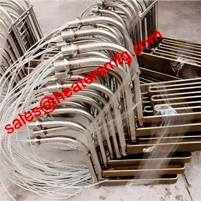 Italian Customer 50pcs Flat Fryer Heater Made Are Ready