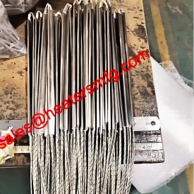 American Customer 50pcs Flat Heater Made Are Ready