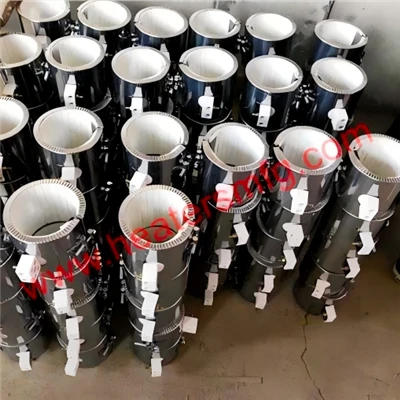 Malaysia Customer 100pcs Melt-blown Cloth Machine Ceramic Band Heaters Made A...
