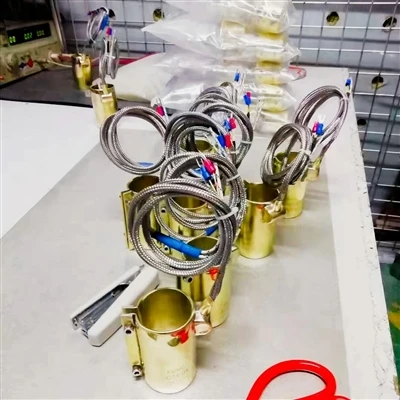 The Poland Customer 300pcs Sealed Brass Band Heater Made Ready