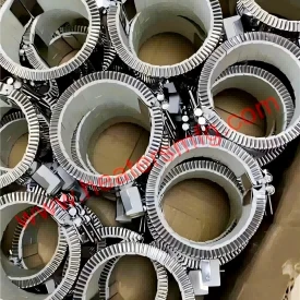Dubai Customer 20pcs Ceramic Band Heater Made Are Ready