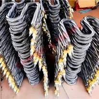 Malaysia Customer 50pcs W Shape Finned Tubular Heaters Made Are Ready