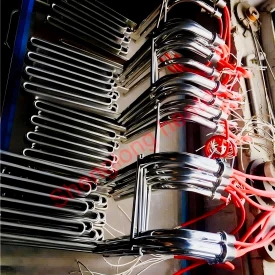 Italy Customer 20pcs Fryer Flat Heater 8kw Made Are Ready
