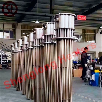 Singapore Customer 80KW Explosion-proof Immersion Heaters Made Ready