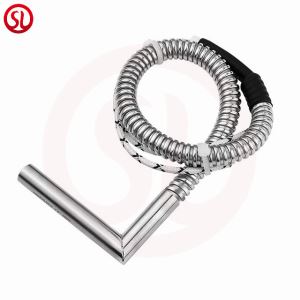 Diameter 3mm Cartridge Heater Electric Heater With Stainless Steel Hose